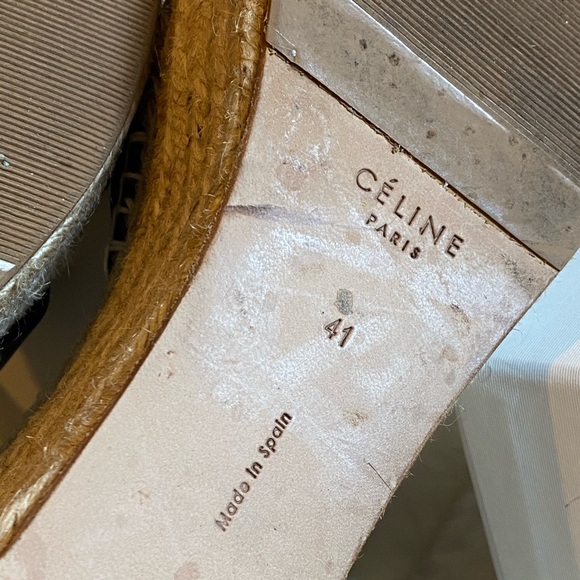 🛍SOLD🛍 CÉLINE Criss Cross Sandals - Picture 3 of 10